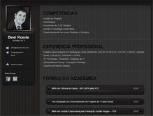 Tablet Screenshot of dineivicente.com